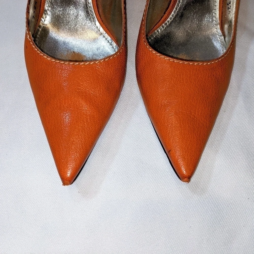 Dolce & Gabbana Vero Cuoio Pointed Toe Stilettos, 39.5